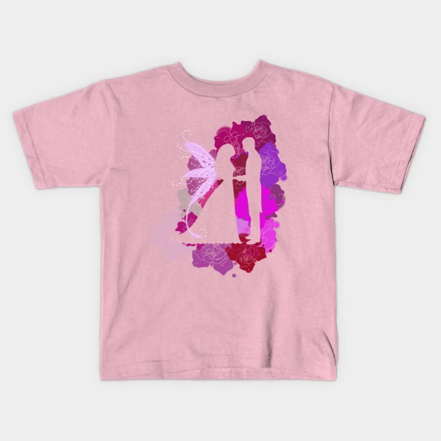 Fairy Princess Kids T-Shirt by WickedFaery